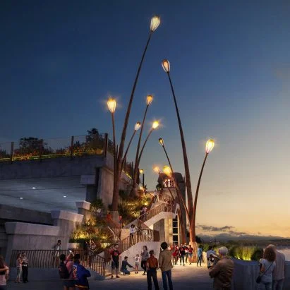 Updated Belvedere Park Designs Aim to Revitalize Louisville's Waterfront Experience