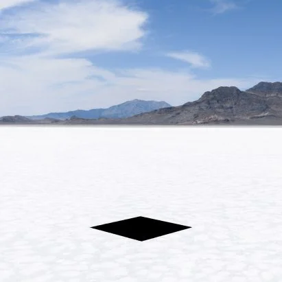 Gregory Orekhov's Art Installation Highlights the Bonneville Salt Flats' Vastness