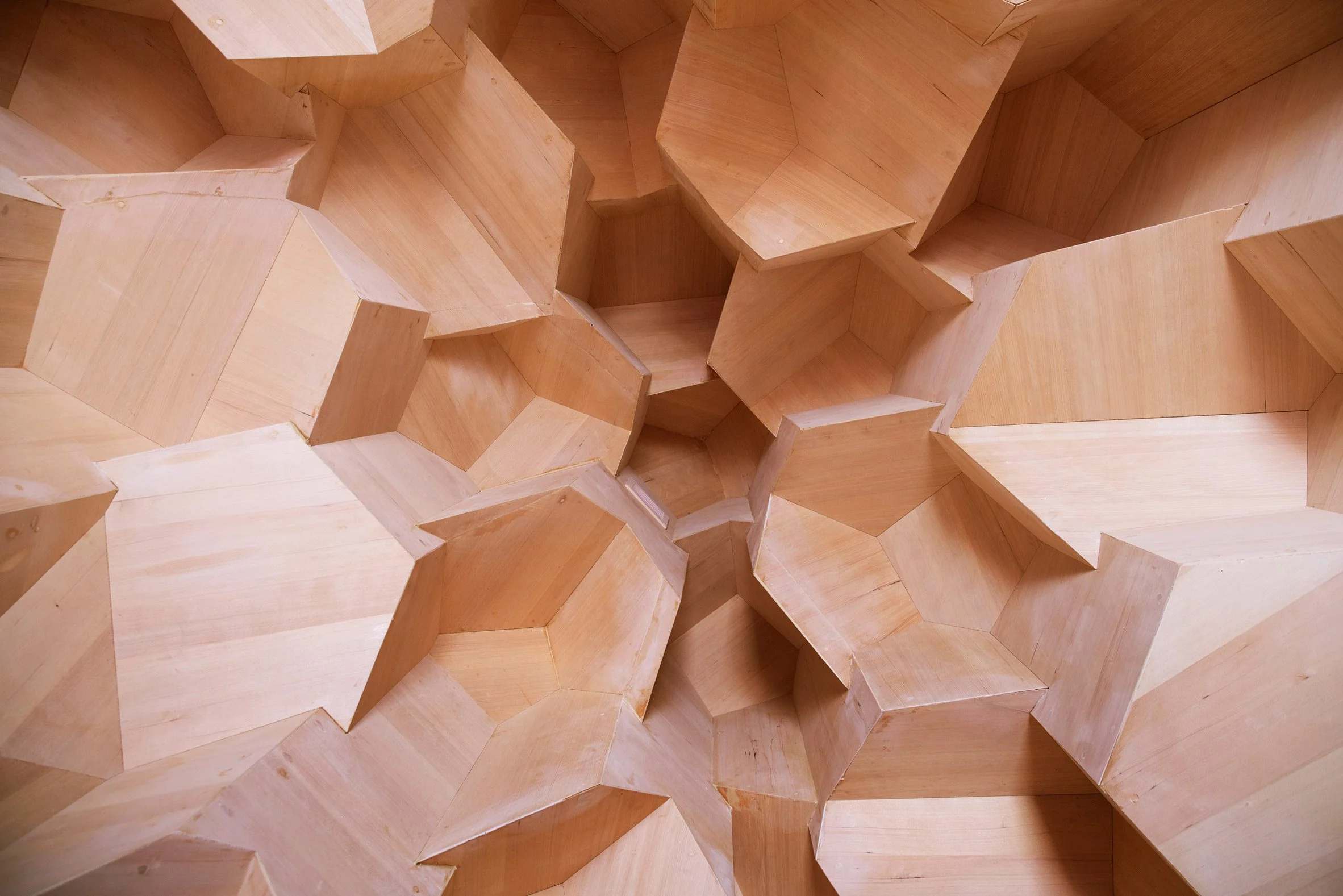 Crystal Sauna by Bigert & Bergstrom timber interior